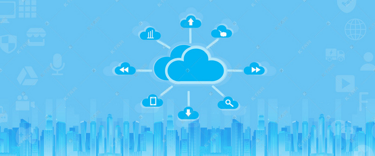電子智能網絡云科技背景圖片免費下載